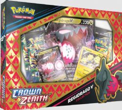 ASST CARTE DE POKÉMON - SWORD & SHIELD 12,5 CROWN ZENITH REGIELEKI V / REGIDRAGO V BOX - SWSH12.5